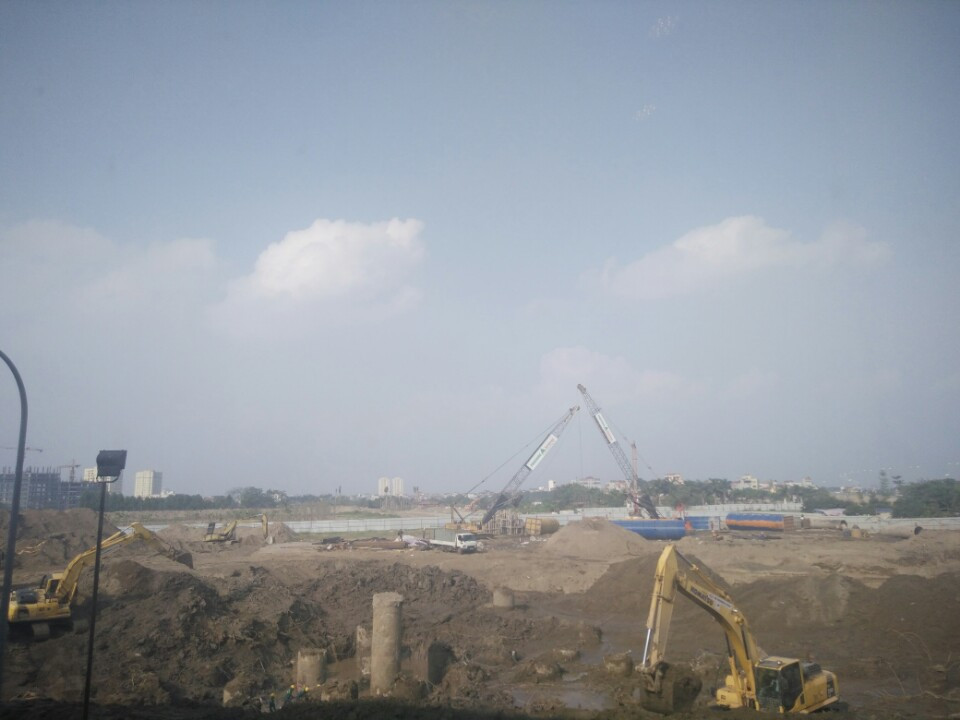 Tiến độ xây dựng: The ZEN Residence đang thi công móng Tiến độ xây dựng: The ZEN Residence đang thi công móng