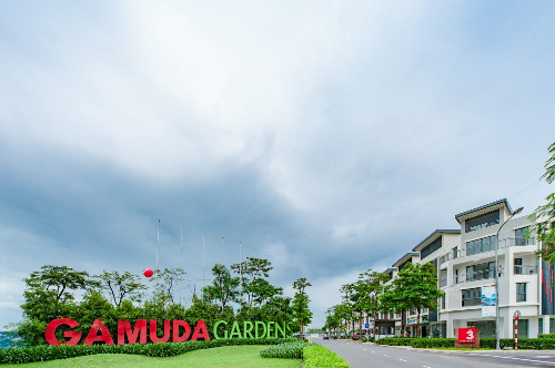 Khu đô thị Gamuda Gardens có vị trí liên thông với các trục đường lớn