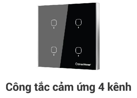 Thiết bị công tắc cảm ứng - gói bkav smarthome - Gamuda Gardens