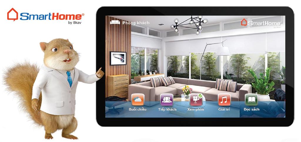 Giới thiệu nhà thông minh Bkav Smarthome tại Gamuda